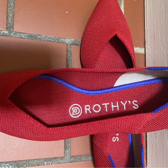 A pair of red Rothys - Picture 3 of 8